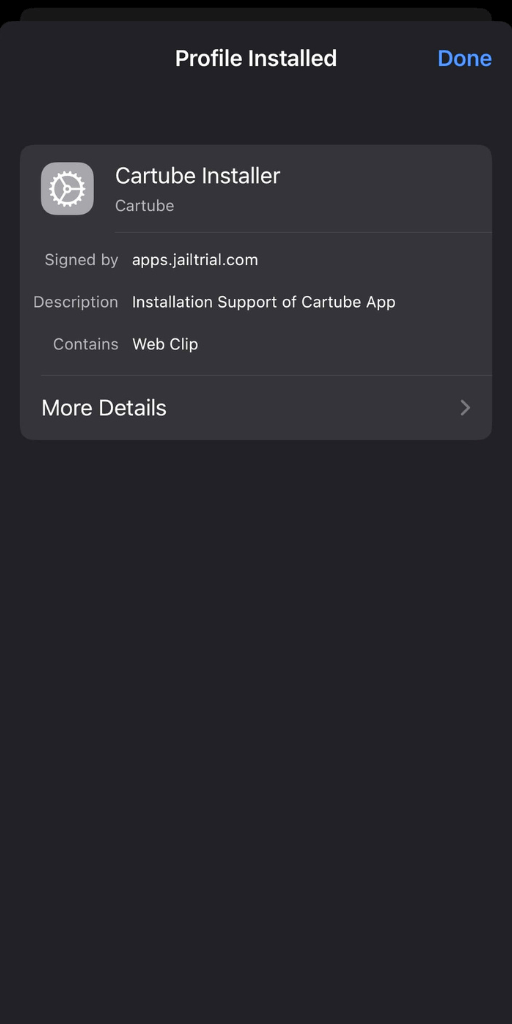 cartube installer