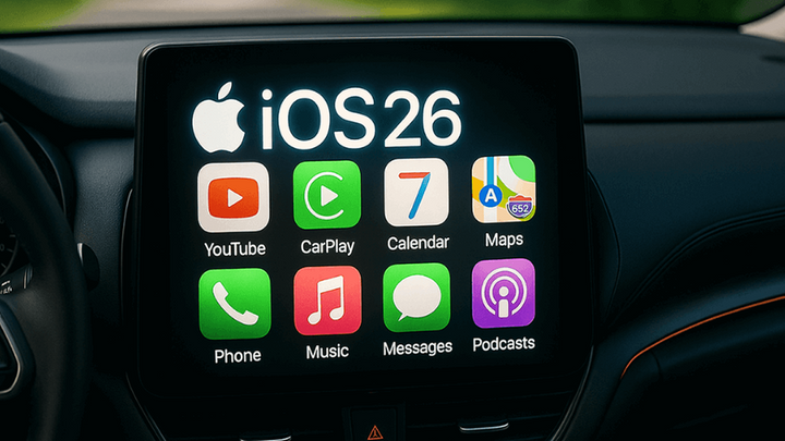 iOS  26 CarPlay New Features: Widgets, Live Actions and 'Liquid Glass' Design