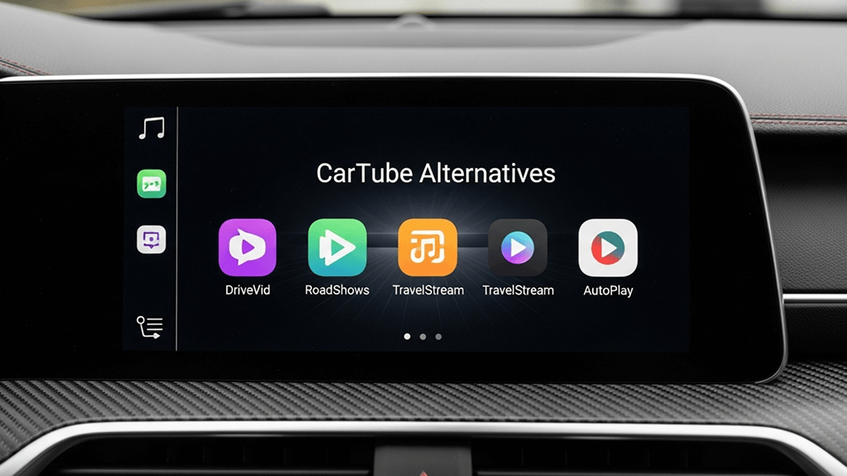 Best CarTube Alternatives for CarPlay & Android Auto 2025